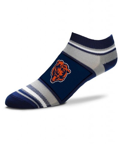 Women's Chicago Bears Marquis Addition No Show Ankle Socks Navy $11.61 Socks