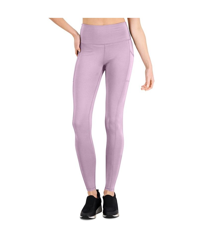 Petite Compression Pocket Full-Length Leggings Rhapsody $12.54 Pants