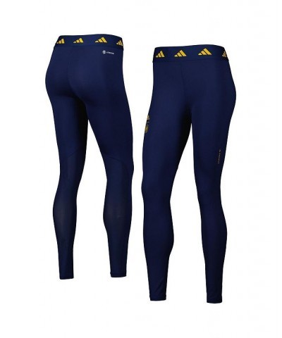 Women's Navy Spain National Team DNA AEROREADY Tights Navy $33.79 Pants