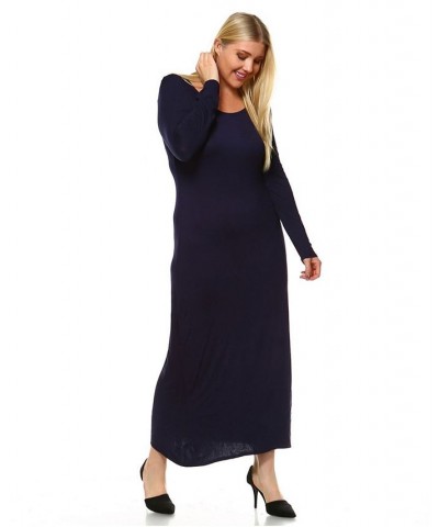 Women's Plus Size Ria Dress Blue $35.28 Dresses