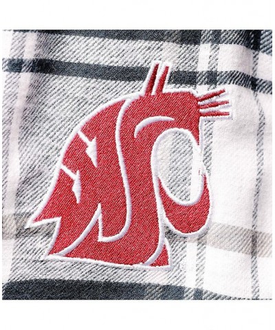 Women's Charcoal Gray Washington State Cougars Accolade Flannel Pants Charcoal, Gray $22.00 Pajama