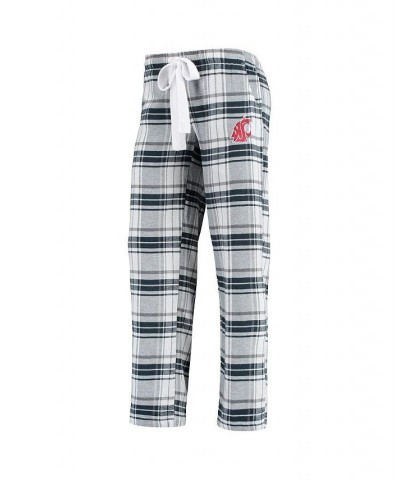 Women's Charcoal Gray Washington State Cougars Accolade Flannel Pants Charcoal, Gray $22.00 Pajama