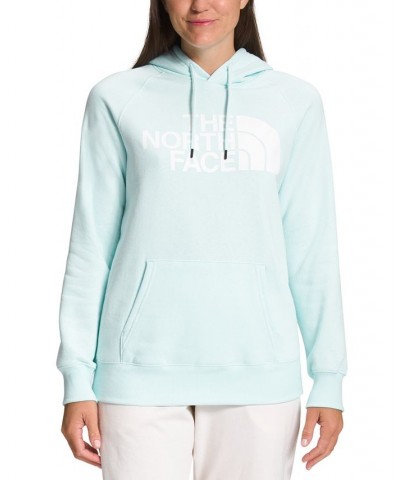 Women's Half Dome Pullover Hoodie Blue $38.25 Sweatshirts