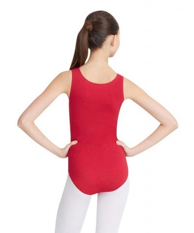 High-Neck Tank Leotard Garnet $19.38 Tops