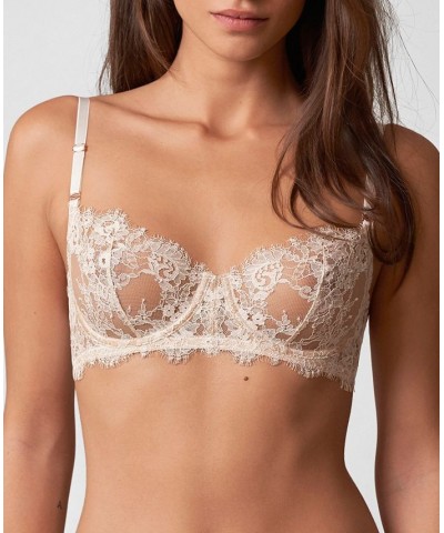 Women's Entice Balconette Underwire Bra 324143 White, Nylon $21.56 Bras