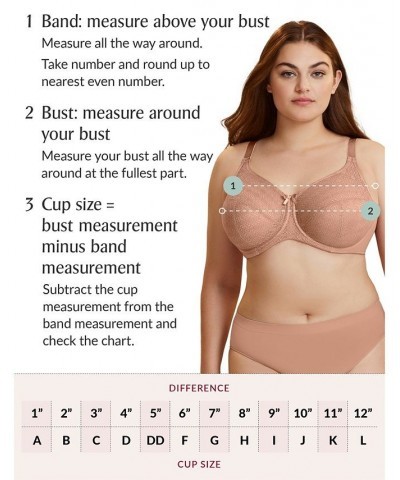 Plus Size Full Figure Magiclift Natural Shape Front Closure Wirefree Bra Black $21.81 Bras