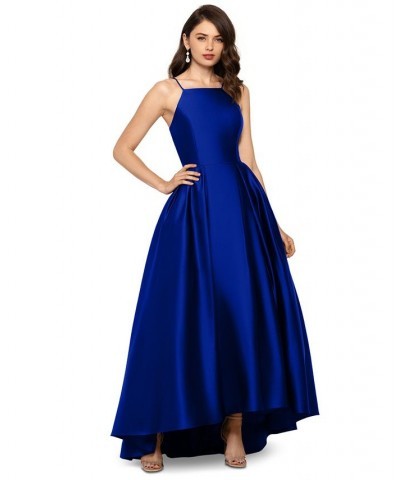 Petite Satin Ball Gown Royal $74.46 Dresses