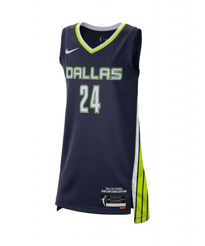 Women's Arike Ogunbowale Navy Dallas Wings Explorer Edition Jersey Navy $53.90 Jersey