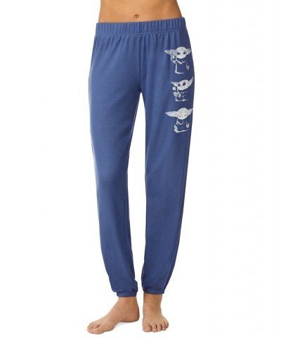 Women's Star Wars Printed Pajama Pants Blue $12.32 Sleepwear