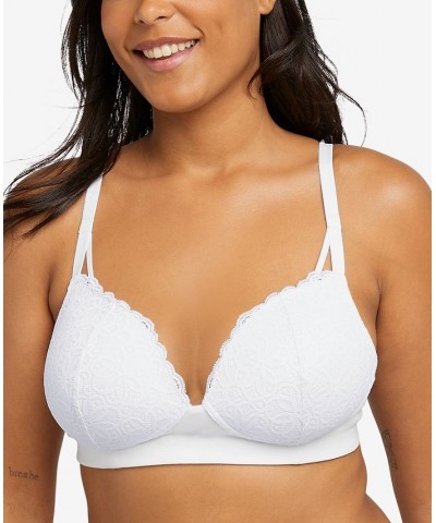 Pure Comfort Soft Support Wireless Bra DM2314 White $15.65 Bras