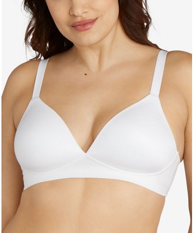 Comfort Revolution Soft Touch Perfect T-Shirt Wireless Bra DF3460 White $15.80 Bras