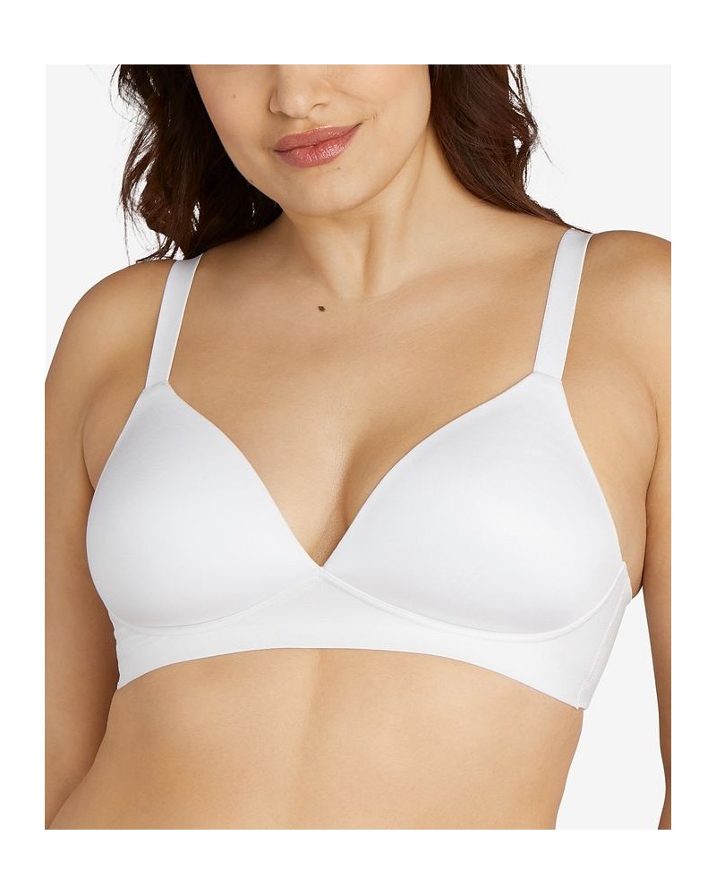 Comfort Revolution Soft Touch Perfect T-Shirt Wireless Bra DF3460 White $15.80 Bras