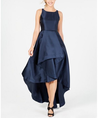 High-Low Mikado Gown Blue $87.78 Dresses