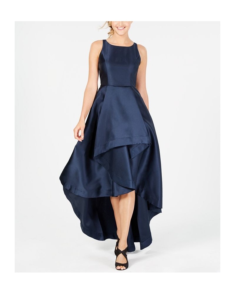 High-Low Mikado Gown Blue $87.78 Dresses