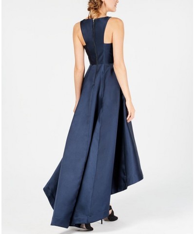 High-Low Mikado Gown Blue $87.78 Dresses