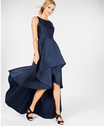 High-Low Mikado Gown Blue $87.78 Dresses