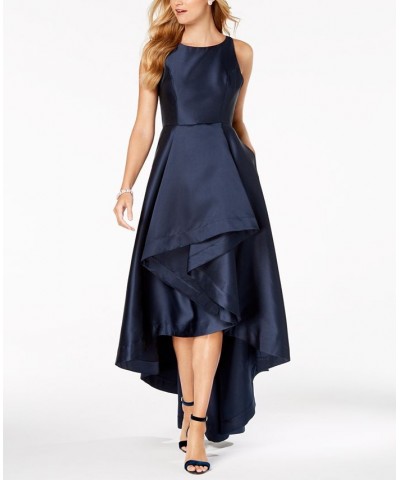 High-Low Mikado Gown Blue $87.78 Dresses