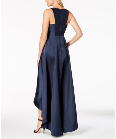 High-Low Mikado Gown Blue $87.78 Dresses