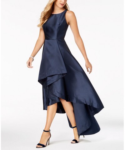 High-Low Mikado Gown Blue $87.78 Dresses