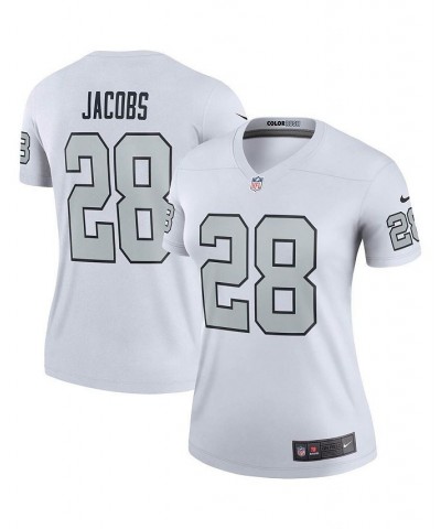 Women's Josh Jacobs White Las Vegas Raiders Color Rush Legend Player Jersey White $41.80 Jersey