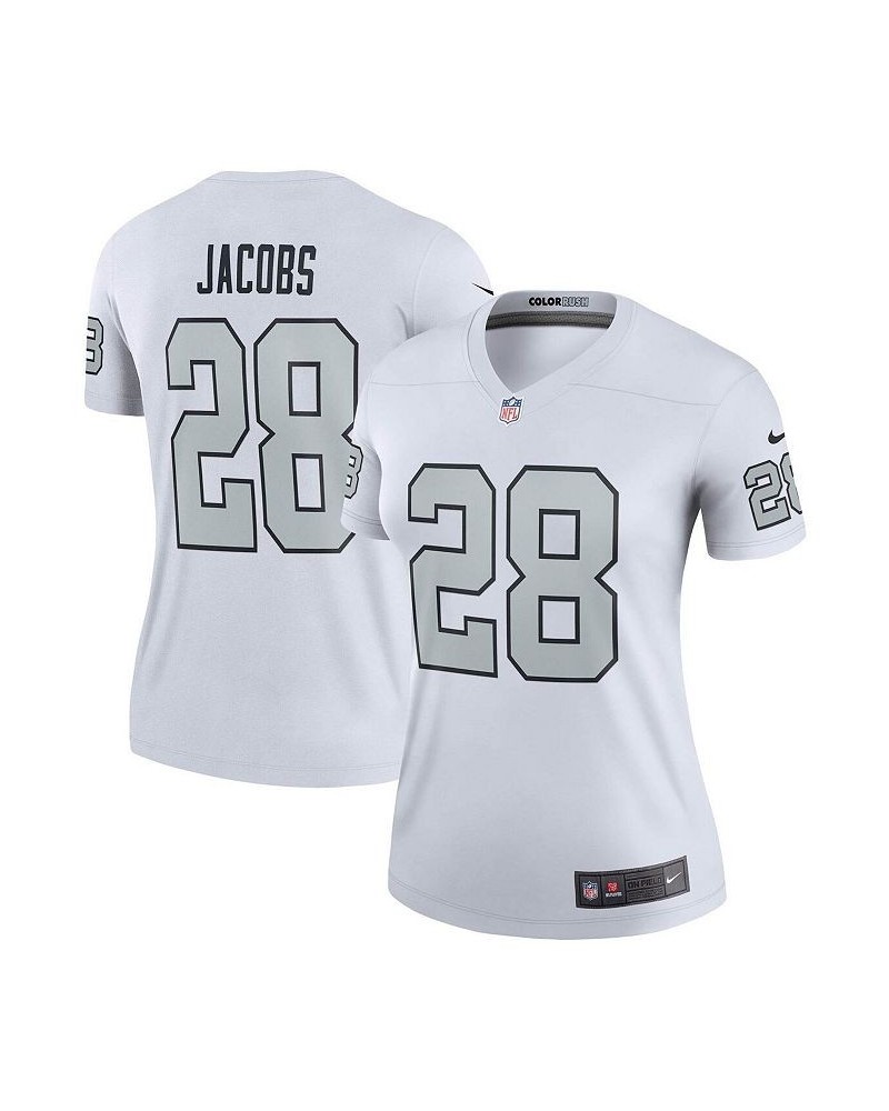 Women's Josh Jacobs White Las Vegas Raiders Color Rush Legend Player Jersey White $41.80 Jersey