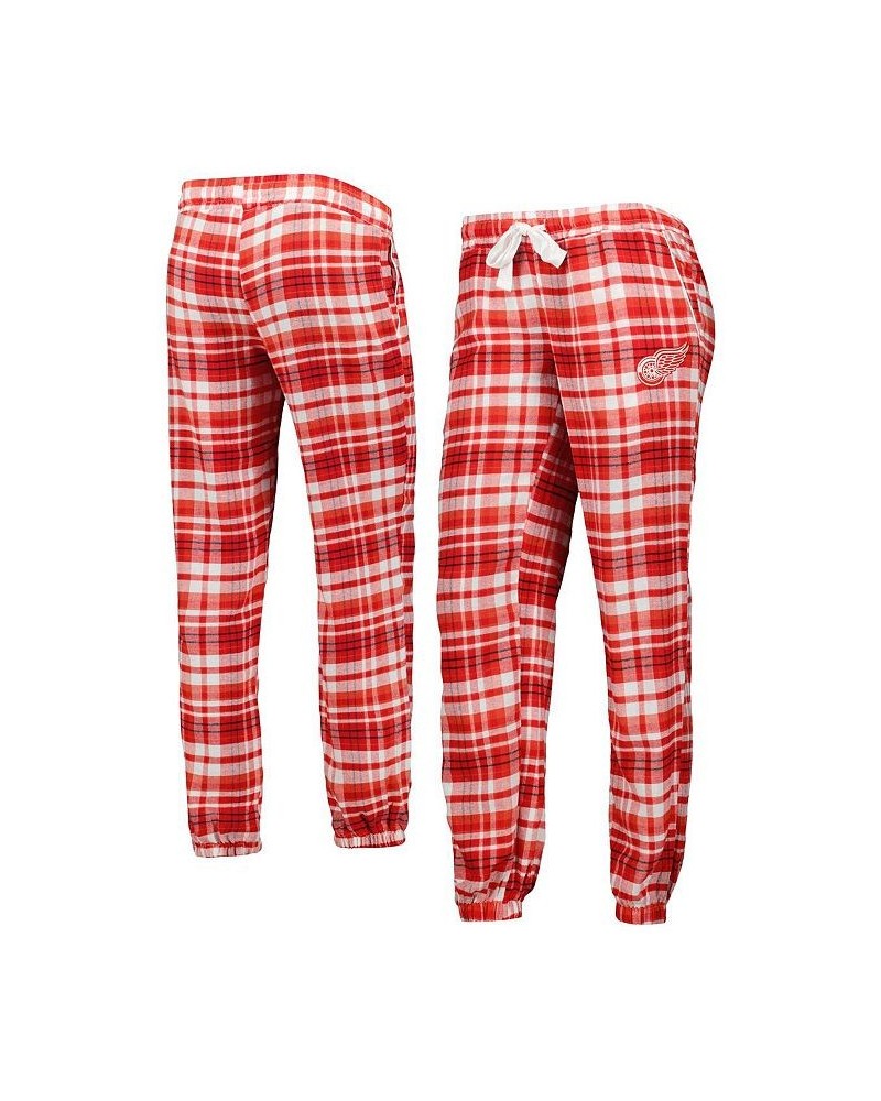 Women's Red Detroit Red Wings Mainstay Flannel Pants Red $28.31 Pajama