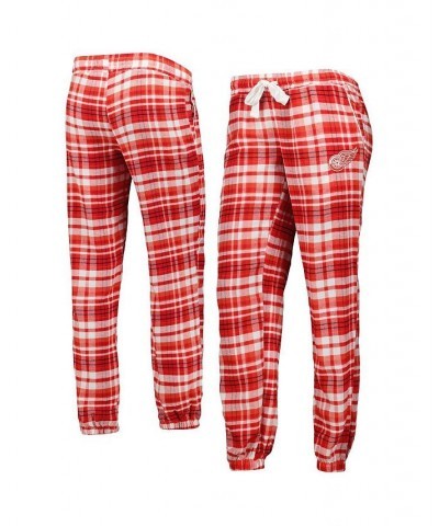 Women's Red Detroit Red Wings Mainstay Flannel Pants Red $28.31 Pajama