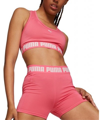 Women's Strong Training Shorts Pink $13.20 Shorts