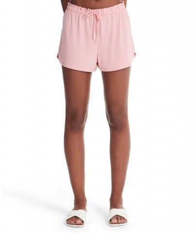 Marc New York Women's Performance Sueded Jersey Lounge Shorts Pink $22.46 Shorts