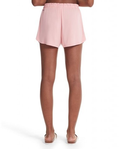 Marc New York Women's Performance Sueded Jersey Lounge Shorts Pink $22.46 Shorts