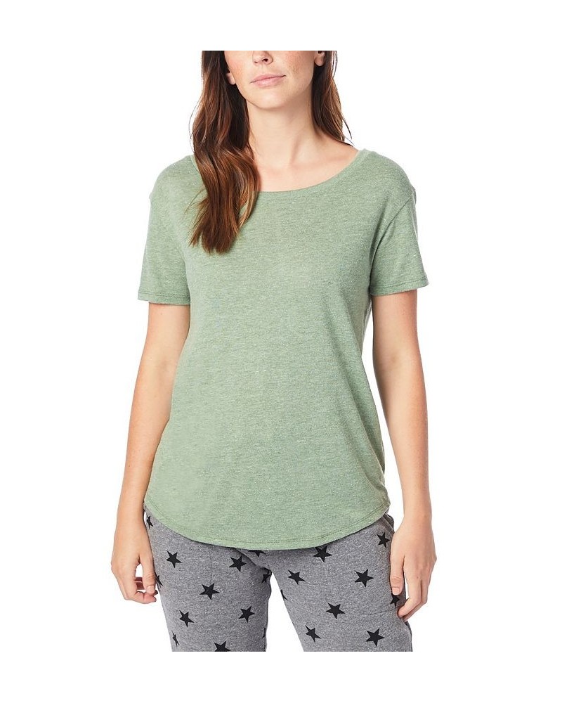 Women's The Backstage T-shirt Green $14.10 Tops