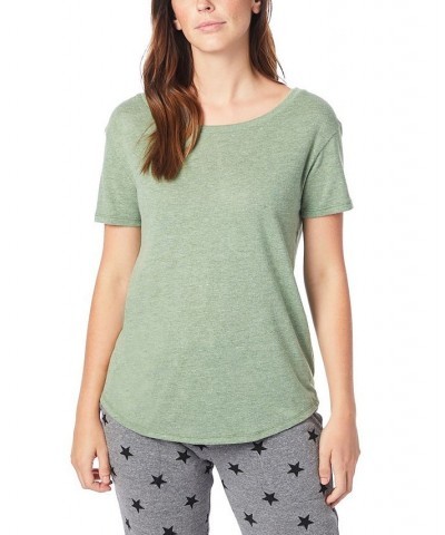 Women's The Backstage T-shirt Green $14.10 Tops