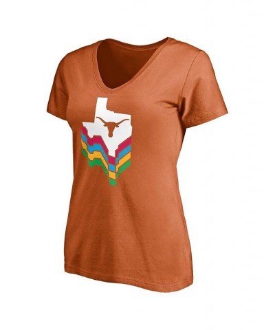 Women's Texas Orange Texas Longhorns Texas Love V-Neck T-shirt Texas Orange $18.89 Tops