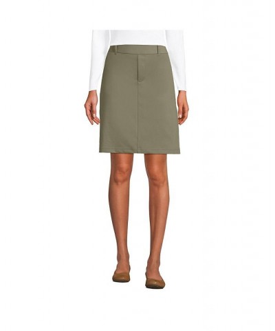 Women's Petite Lands' End Flex High Rise Pull On Skorts Green $38.16 Skirts