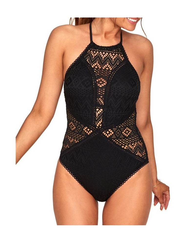 Margaret Women's Swimwear One-Piece Black $35.72 Swimsuits