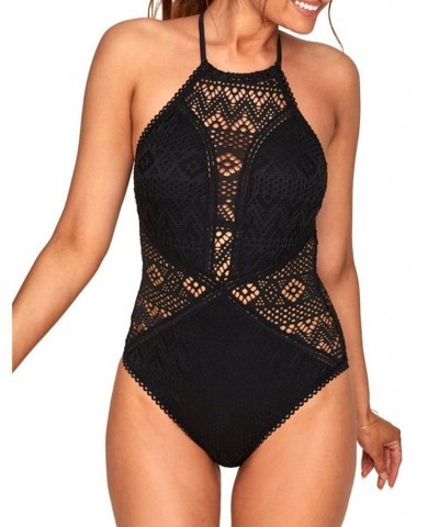 Margaret Women's Swimwear One-Piece Black $35.72 Swimsuits