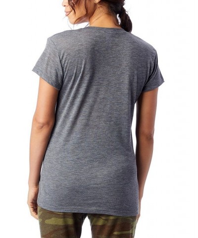 Alternative Apparel Kimber Slinky Jersey Women's T-shirt Gray $13.20 Tops