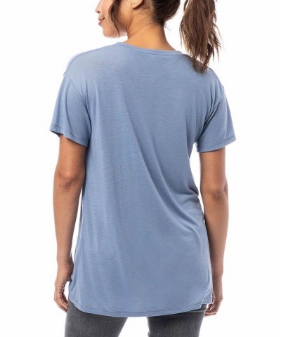 Alternative Apparel Kimber Slinky Jersey Women's T-shirt Gray $13.20 Tops