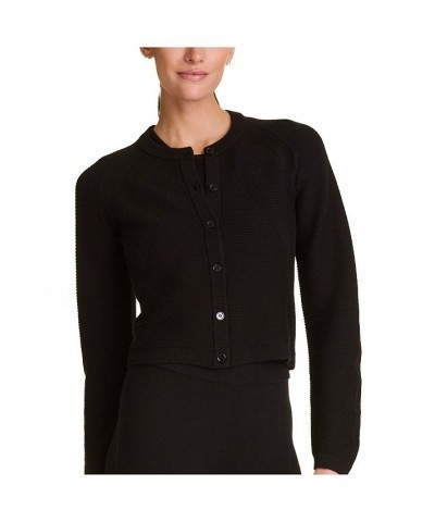 Women's Goddess Cardigan Black $75.48 Sweaters