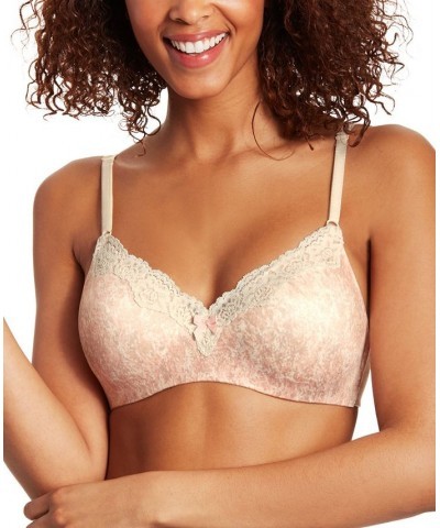 Comfort Devotion Extra Coverage Shaping with Lift Wireless Bra 9456 Pink $13.02 Bras