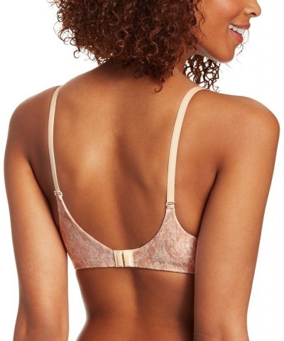 Comfort Devotion Extra Coverage Shaping with Lift Wireless Bra 9456 Pink $13.02 Bras