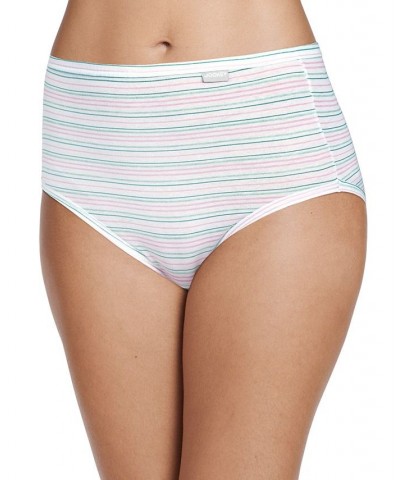 Elance Brief 3 Pack Underwear 1484 1486 Extended Sizes Light Raspberry/prestigious Stripe/sweet Orchid $11.04 Panty