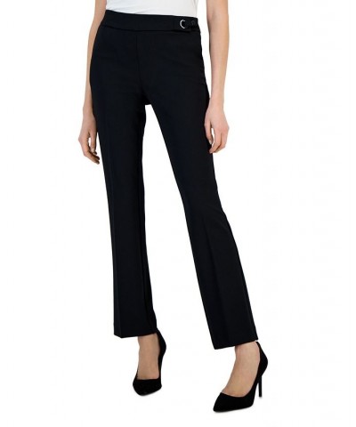 Petite Stretch Twill Pull-On Pants Black $41.83 Pants