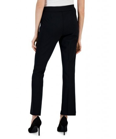 Petite Stretch Twill Pull-On Pants Black $41.83 Pants