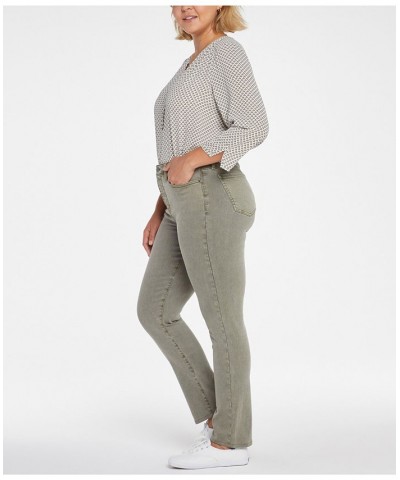 Plus Size Sheri Slim Jeans Moss $40.18 Jeans