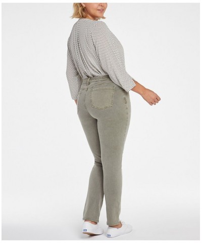 Plus Size Sheri Slim Jeans Moss $40.18 Jeans