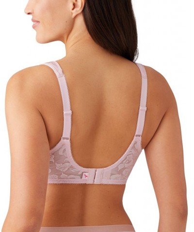 Awareness Full Figure Seamless Underwire Bra 85567 Up To I Cup Pink $39.78 Bras