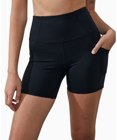 Women's Ultimate Booty Shaper Bike Shorts Black $22.00 Shorts