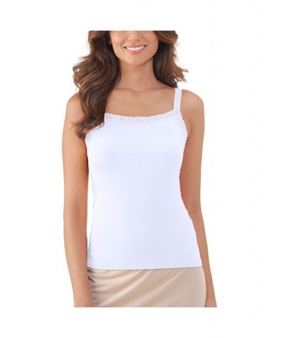 Perfect Lace Reversible Camisole 17166 White $17.33 Sleepwear