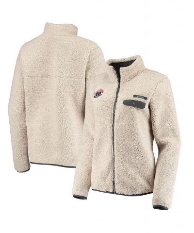 Women's White Washington Wizards Mountainside Full-Zip Jacket $40.80 Jackets